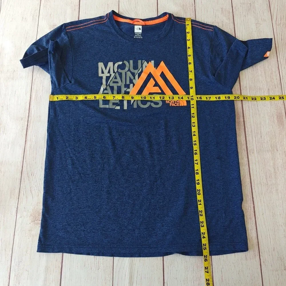 The North Face Mountain Athletics space dye graphic tee sz S